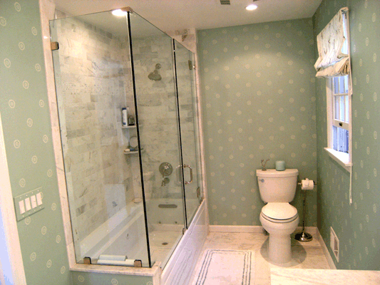 A bathroom renovation in Chatham